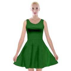 Mug Green Hot Tea Coffe Velvet Skater Dress by Mariart