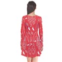 Moon Red Rocket Space Flare Dress View2