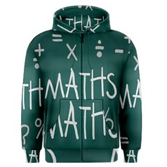 Maths School Multiplication Additional Shares Men s Zipper Hoodie by Mariart