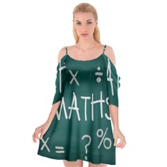 Maths School Multiplication Additional Shares Cutout Spaghetti Strap Chiffon Dress by Mariart