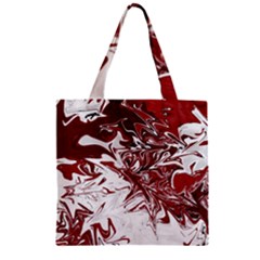 Colors Zipper Grocery Tote Bag by Valentinaart