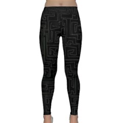 Pattern Classic Yoga Leggings by Valentinaart