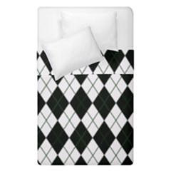 Plaid Pattern Duvet Cover Double Side (single Size) by Valentinaart