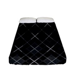 Plaid Pattern Fitted Sheet (full/ Double Size)