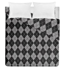 Plaid Pattern Duvet Cover Double Side (queen Size) by Valentinaart