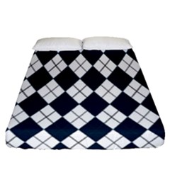 Plaid Pattern Fitted Sheet (queen Size)