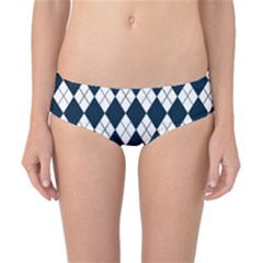 Plaid Pattern Classic Bikini Bottoms