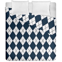 Plaid Pattern Duvet Cover Double Side (california King Size) by Valentinaart