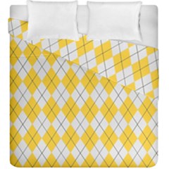 Plaid Pattern Duvet Cover Double Side (king Size) by Valentinaart