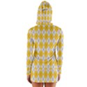 Plaid pattern Women s Long Sleeve Hooded T-shirt View2