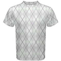 Plaid Pattern Men s Cotton Tee by Valentinaart