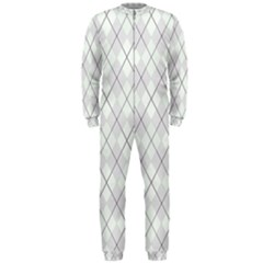 Plaid Pattern Onepiece Jumpsuit (men)  by Valentinaart