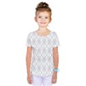 Plaid pattern Kids  One Piece Tee View1