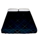 Plaid pattern Fitted Sheet (Queen Size) View1