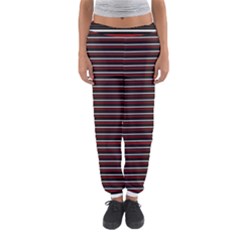 Lines Pattern Women s Jogger Sweatpants