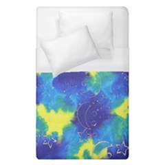 Mulberry Paper Gift Moon Star Duvet Cover (single Size) by Mariart