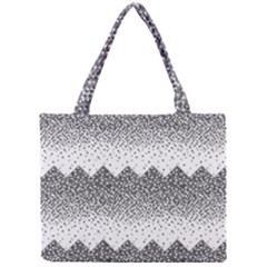 Original Plaid Chevron Wave Mini Tote Bag by Mariart