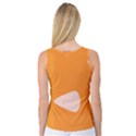 Screen Shot Circle Animations Orange White Line Color Women s Basketball Tank Top View2