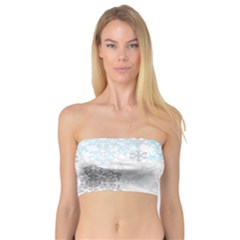 Sign Flower Floral Transparent Bandeau Top by Mariart