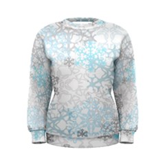 Sign Flower Floral Transparent Women s Sweatshirt by Mariart