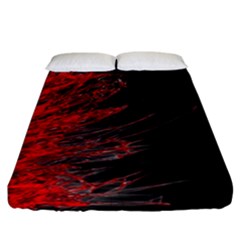 Fire Fitted Sheet (california King Size)