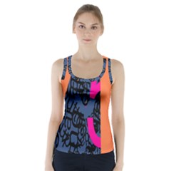 Recursive Reality Number Racer Back Sports Top by Mariart