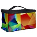 Triangles Space Rainbow Color Cosmetic Storage Case View2