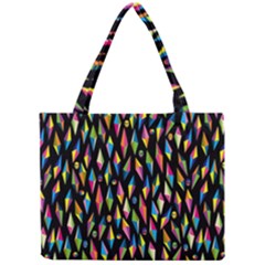 Skulls Bone Face Mask Triangle Rainbow Color Mini Tote Bag by Mariart