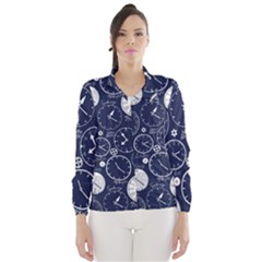 World Clocks Wind Breaker (women) by Mariart