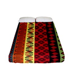 Tribal Grace Colorful Fitted Sheet (full/ Double Size)