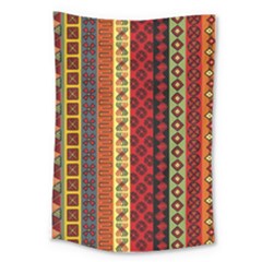 Tribal Grace Colorful Large Tapestry