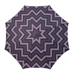 Zigzag Pattern Golf Umbrellas by Valentinaart