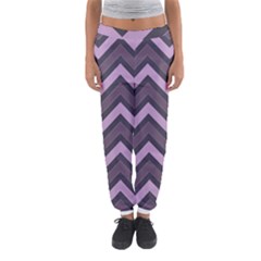 Zigzag Pattern Women s Jogger Sweatpants by Valentinaart