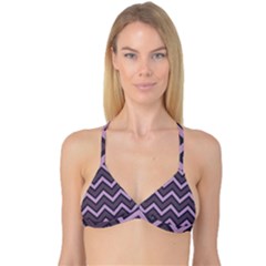 Zigzag Pattern Reversible Tri Bikini Top by Valentinaart