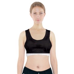 Pattern Sports Bra With Pocket by Valentinaart