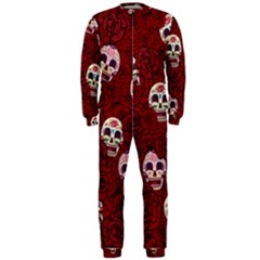 Funny Skull Rosebed Onepiece Jumpsuit (men) 