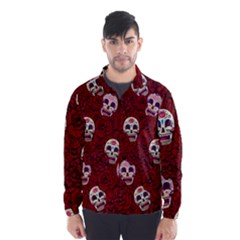 Funny Skull Rosebed Wind Breaker (men)