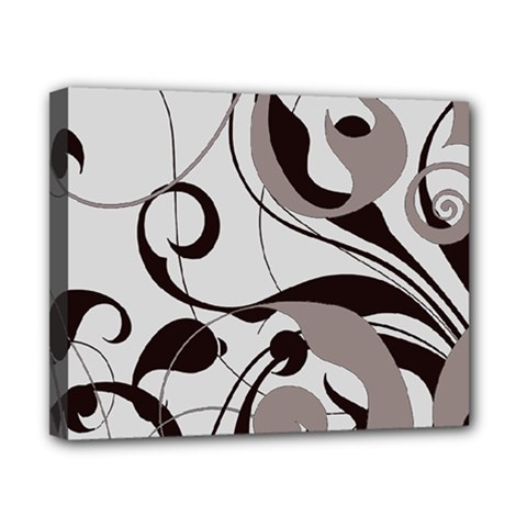 Floral Pattern Canvas 10  X 8  by Valentinaart