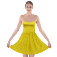 Color Strapless Bra Top Dress by Valentinaart