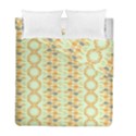 Ethnic Orange Pattern Duvet Cover Double Side (Full/ Double Size) View1