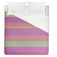 Pattern Duvet Cover (queen Size) by Valentinaart