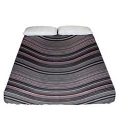 Abstraction Fitted Sheet (king Size) by Valentinaart