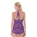 Abstraction Boyleg Halter Swimsuit  View2