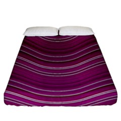 Abstraction Fitted Sheet (king Size) by Valentinaart