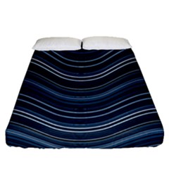 Abstraction Fitted Sheet (queen Size) by Valentinaart