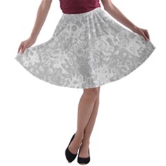 Abstraction A-line Skater Skirt by Valentinaart