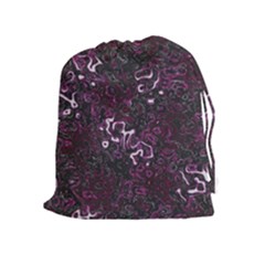 Abstraction Drawstring Pouches (extra Large) by Valentinaart