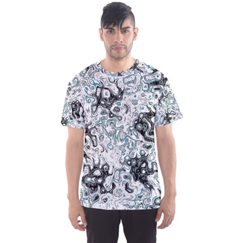 Abstraction Men s Sport Mesh Tee by Valentinaart