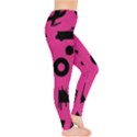 Car Plan Pinkcover Outside Leggings  View4