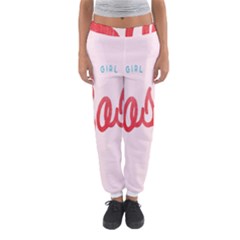 Girl Boss Pink Red Blue Sexy Women s Jogger Sweatpants